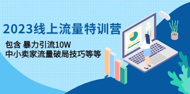 2023线上流量特训营：中小卖家流量破局技巧等等网创吧-网创项目资源站-副业项目-创业项目-搞钱项目创业吧