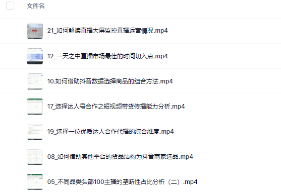 宁静数据2022抖音数据化运营系列课，最新的抖音直播间起爆算法网创吧-网创项目资源站-副业项目-创业项目-搞钱项目创业吧