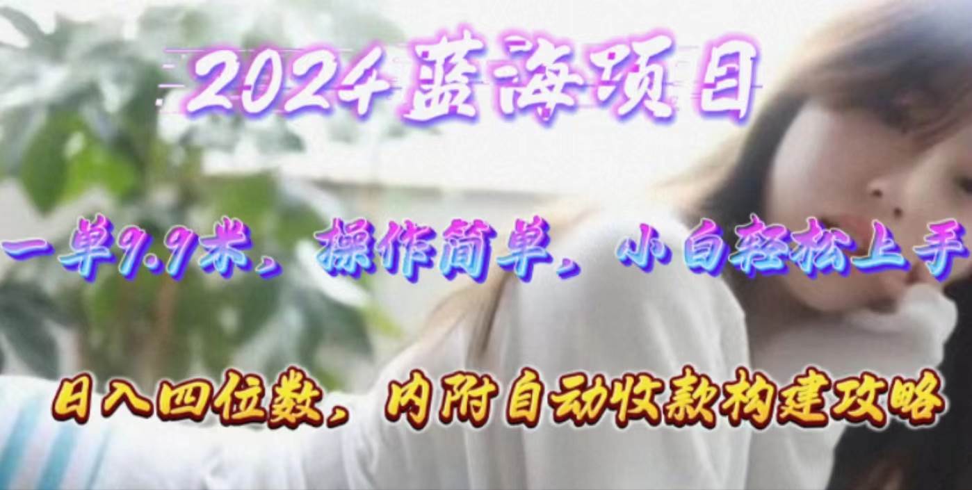 年轻群体的蓝海市场，1单9.9元，操作简单，小白轻松上手，日入四位数网创吧-网创项目资源站-副业项目-创业项目-搞钱项目创业吧
