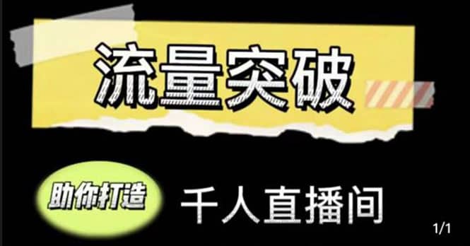 直播运营实战视频课，助你打造千人直播间（14节视频课）网创吧-网创项目资源站-副业项目-创业项目-搞钱项目创业吧