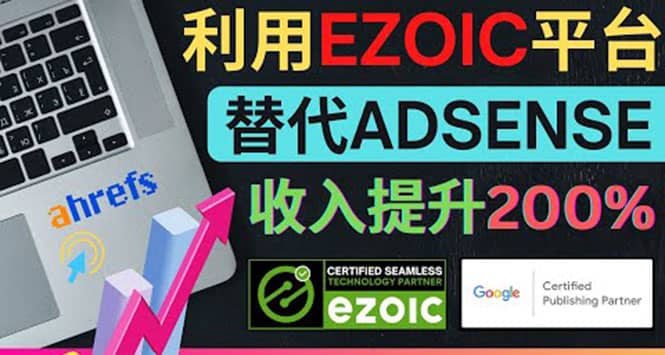 利用Ezoic优化网站广告：把自己的Adsense广告收入提升80%到200%网创吧-网创项目资源站-副业项目-创业项目-搞钱项目创业吧