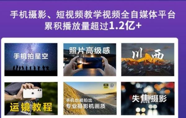 2022玩转手机影像全系课，零基础的小白也能进阶成为手机摄影专业人士网创吧-网创项目资源站-副业项目-创业项目-搞钱项目创业吧