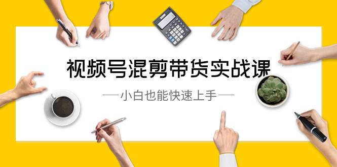 视频号-混剪带货实战课，小白也能快速上手（10节课）网创吧-网创项目资源站-副业项目-创业项目-搞钱项目创业吧
